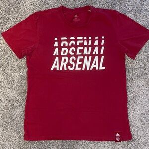 Adidas Arsenal Burgundy Tee